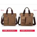 Retro Stitching Style Large Capacity Canvas Bags